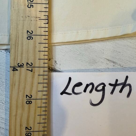 Hot Topic Cream Blouse with Orange Polka Dot Collar - Picture 3 of 12